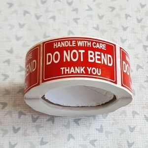 250 Fragile stickers roll